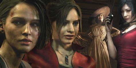 resident evil female characters|More.